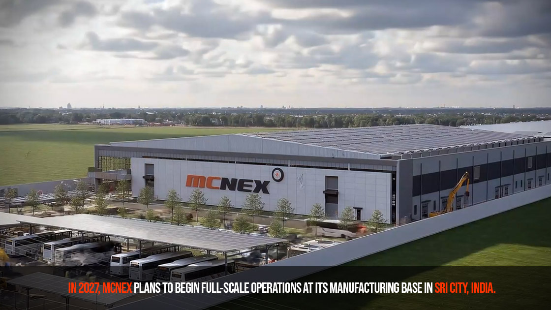 MCNEX India manufacturing hub under construction in Sri City Andhra Pradesh